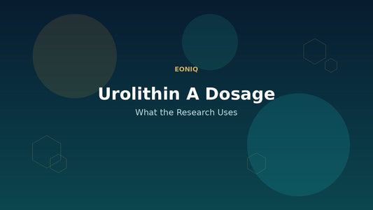 EONIQ Urolithin A dosage guide — research doses and how to take it