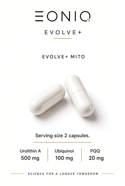 EONIQ EVOLVE+ MITO | Advanced Mitochondrial Energy & Cellular Support