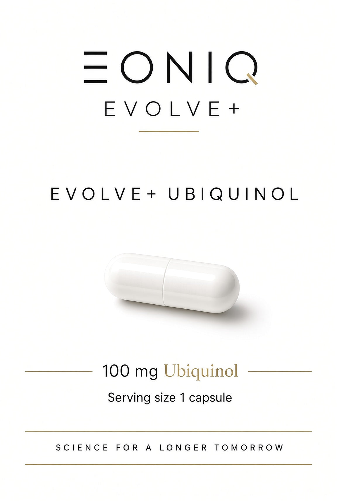 EONIQ EVOLVE+ UBIQUINOL | 100mg Capsules