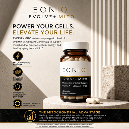 EONIQ EVOLVE+ MITO | Advanced Mitochondrial Energy & Cellular Support